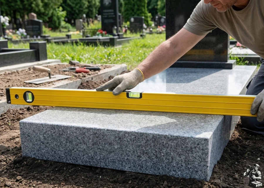 proverka-gorizonta-stely-stroitelnym-urovnem